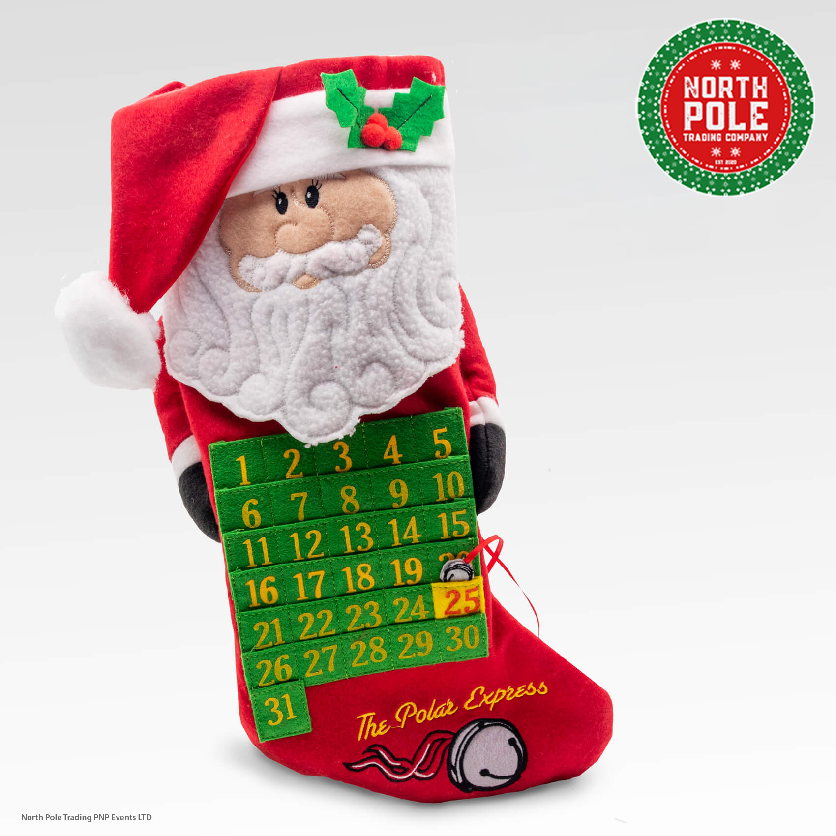 Santa Stocking Calendar