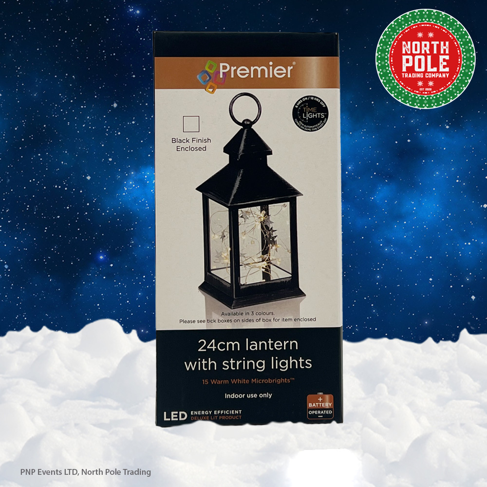 Black Lantern on snow