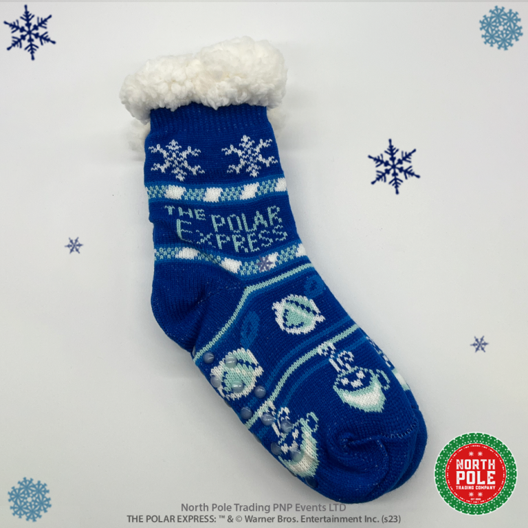 THE POLAR EXPRESS™ Sherpa Socks North Pole Trading Company