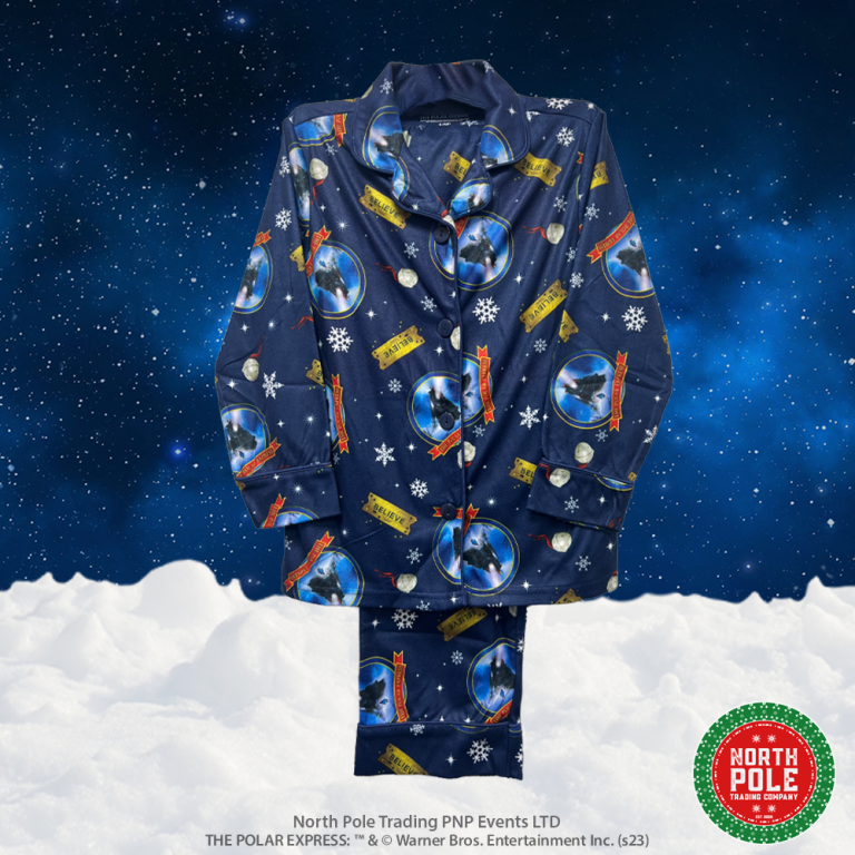 Official THE POLAR EXPRESS™ Pyjamas Style 2 North Pole Trading Company