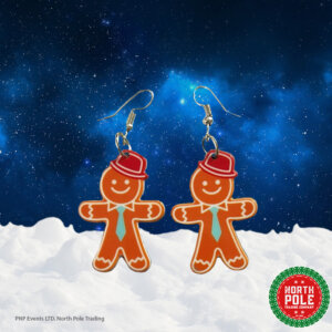 Gingerbread earrings
