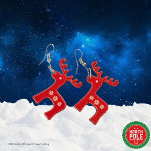 reindeer earrings