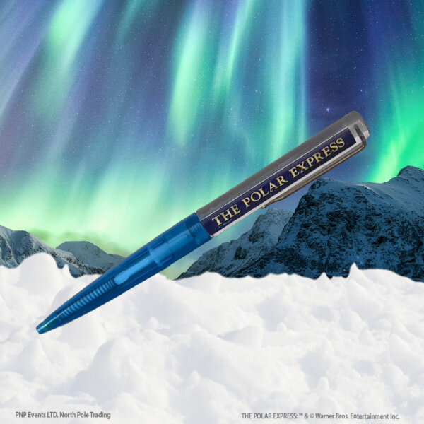 Train moving pen polar express