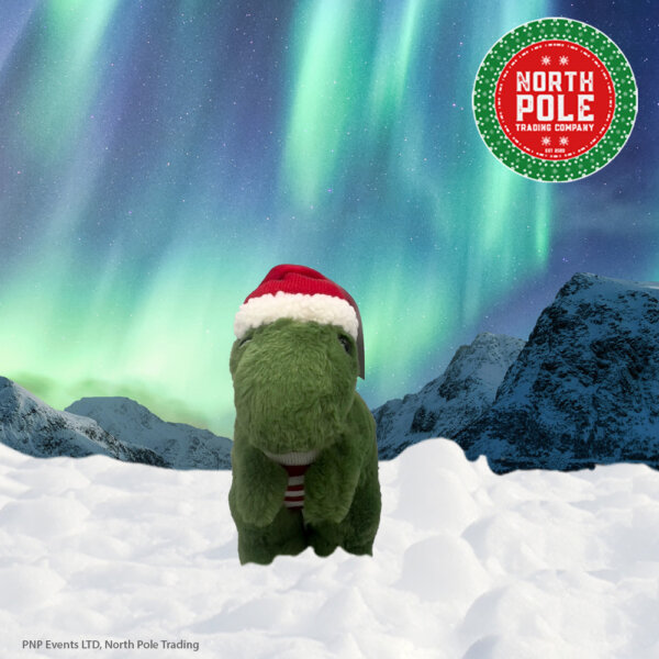 Dinosaur looking forward