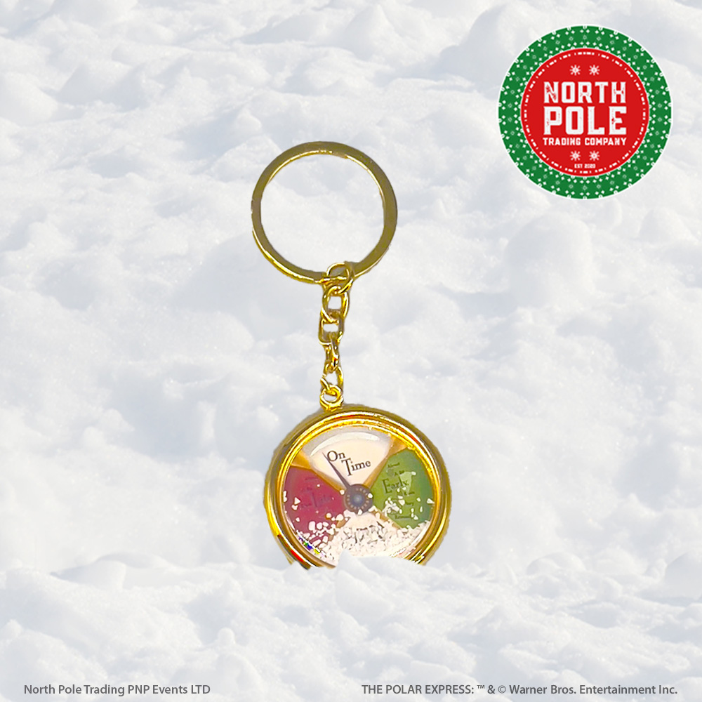 Conductor Stopwatch Keychain