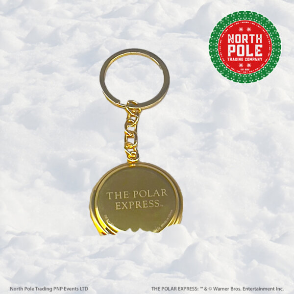 Conductor Stopwatch Keychain back
