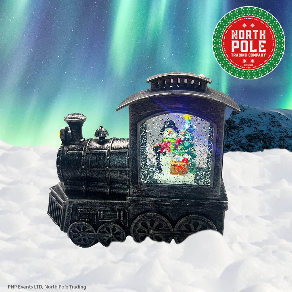 Train snowglobe