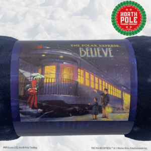 the polar express throw blanket