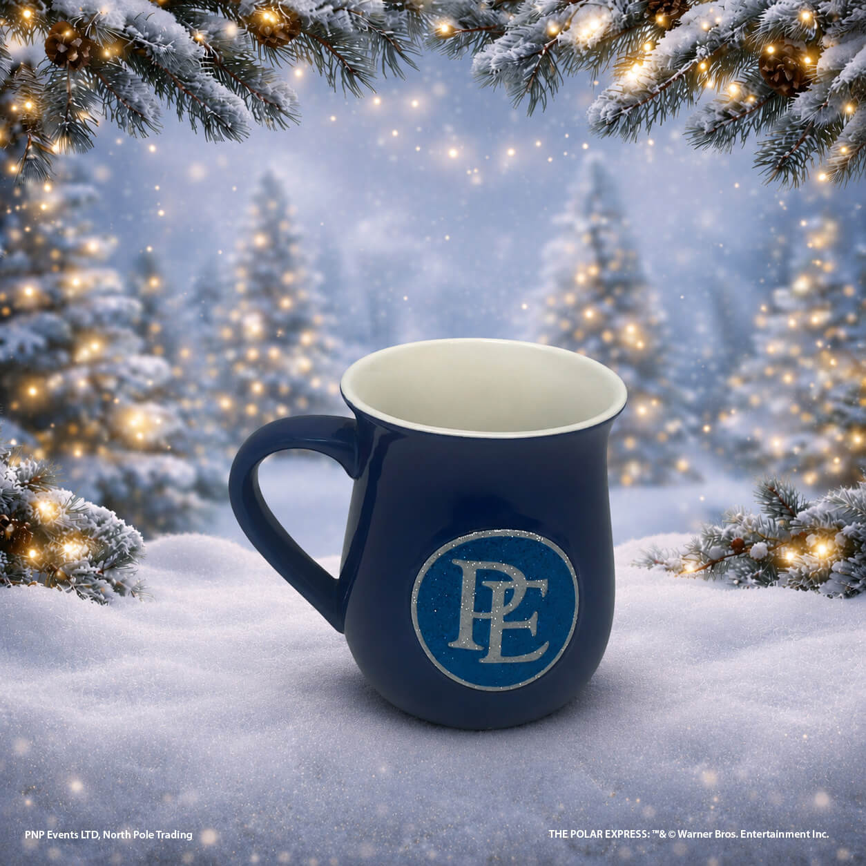 THE POLAR EXPRESS™ Glitter Mug - Image 2