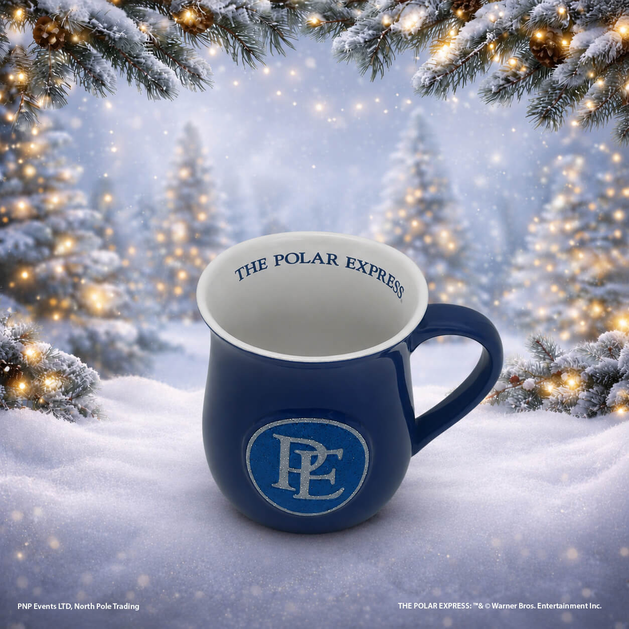 THE POLAR EXPRESS™ Glitter Mug - Image 3